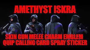 Brand New Amethyst Iskra Preview Only Call Of Duty Modern Warfare Wa Modern Warfare Call Of Duty Warfare