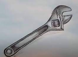 Maybe you would like to learn more about one of these? How To Draw A Wrench With Pencil