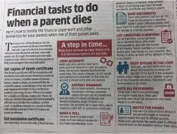 I wasn't legally allowed to rent a car, but i was already an orphan, planning funerals, owning property, and doing things even my own parents never had to endure. Manish Saini Financial Tasks To Do When A Parent Dies Facebook