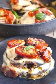 Eggplant Parmesan Stacks Food Vegetable Dishes Veggie Recipes
