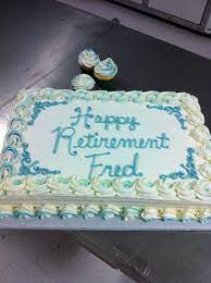 The end of a long and successful career deserves to be celebrated the right way: Retirement Party Retirement Cake Ideas For A Woman Novocom Top