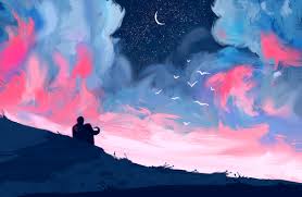 Pink sky