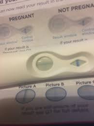 Later the hcg levels fell, and you got a negative pregnancy test. Faint Line Clear Blue