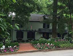 Within the last 10 years someone replaced all of the windows with really nice tan vinyl windows. 8 Green House Black Trim Ideas Black Trim Green House