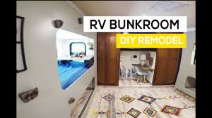 Take our family for example: Rv Bunk Room Remodel Diy Build Youtube