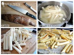 Frites Paleo De Yucca Manioc Ou Cassava Frites Faire Des Frites Alimentation