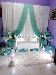 Hiasan meja makan pengantin agar pesta pernikahan terlihat wow. Mini Pelamin Pelamin Buai Berendoi Murah Seremban Facebook