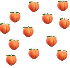 Emoji Peach Png Emoji Sticker 4220865 Vippng