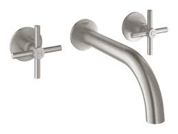 Haute qualité avec poignée et corps en laiton chromé. Grohe Atrio Melangeur 3 Trous Lavabo 20164dc3 Unidomo