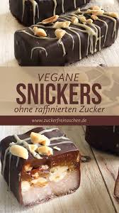 Snickers Ohne Raffinierten Zucker Anja Giersberg Zuckerfrei Expertin Rezept Gesunde Susse Snacks Rezepte Snack Ideen