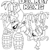 Donkey pictures are prepared for printing and downloading from a brand new donkey coloring book.donkey coloring pages is a fun coloring book for children and adults. 1