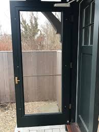 Assuming that you have a standard doorway and your current door hangs well, then you're. Coffin St Storm Door Open Nantucket Direct Window And Door