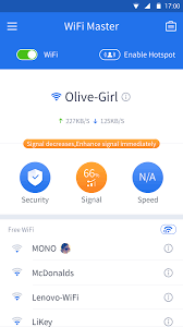برنامج تقوية إشارة الواي فاي wifi master وتسريع النت free wifi wifi hot spot
