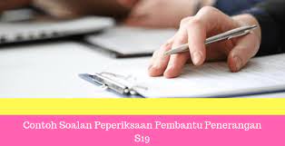 Di dalam seksyen ini, calon dikehendaki menyelesaikan maslaah dengan menggunakan contoh soalan kefahaman bahasa inggeris pembantu pemuliharaan s19 sudah pasti ada bukan? Contoh Soalan Pembantu Penerangan S19 Spa Peperiksaan