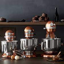 Kitchenaid ® artisan ® series stand mixers offer two different sizes and the widest variety of the kitchenaid ® classic ™ stand mixer is available in timeless black or white.the classic plus ™ stand mixer offers an additional silver option. Pin By Brandijones On Home In 2021 Kitchen Aid Copper Kitchen Aid Kitchenaid Artisan
