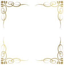 Transparent Decorative Frame Border Png Image Gallery Yopriceville High Quality Images And Transparent Wedding Borders Gold Border Design Clip Art Borders