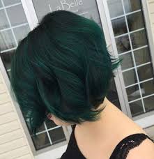 Super Hair Color Dark Green Emeralds Ideas Short Green Hair Hair Color Dark Green Hair