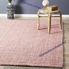 Handmade Indian Braided Floor Rug Dari Rug Natural Jute Etsy In 2020 Solid Area Rugs Floor Rugs Natural Rug
