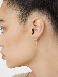 Clip on and magnetic earrings. The Mini Paper Clip Earrings The M Jewelers