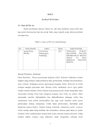 1 Bab 2 Kajian Pustaka 2 1 State Of The Art Dalam Pembuatan