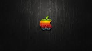 Rainbow Apple Seni Gambar