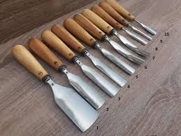 Wood Carving Tools Hand Forged Chisel Gouge In 2020 Wood Carving Tools Carving Tools Spoon Carving Tools