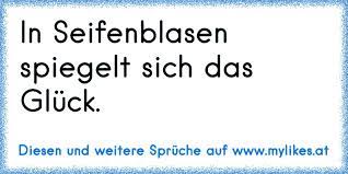 In Seifenblasen Spiegelt Sich Das Gluck
