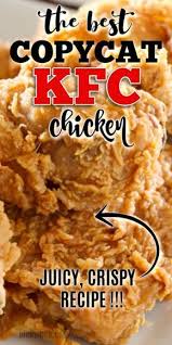 Copycat Kfc Chicken Recipe Recipe Fried Chicken Recipe Easy Fried Chicken Recipes Kfc Chicken Recipe