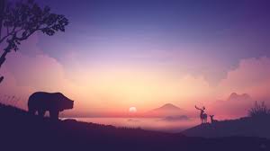 To view the wallpaper sunset over the mountains in full screen, click on the picture left mouse button. Minimal Nature 5376x3024 Minimalwallpaper
