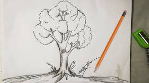 You can make your tree trunk as straight or curved as you like. Easy Simple Wall Drawings Tree Novocom Top