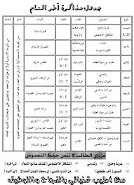جدول مذاكرة اللغة العربية للصف الثالث الثانوى لاخر اسبوع شامل المنهج بالكامل اللغة العربية للصف الثالث الثانوى المنهج المصري