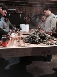 How To Build An Oyster Shucking Table For An Oyster Roast This One Will Last Forever Oyster Roast Shucking Oysters Oysters