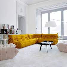 Michel ducaroy for ligne roset pink togo large sofa. Ligne Roset Sofa 2 Sitzer Togo Alcantara Pearl Grey Das Blennemann Haus Bochum Duisburg