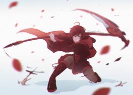 Ruby Rose Rwby Anime Rwby Anime Fight