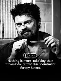 proving doubters wrong