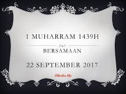 Jadi, penunjukkan bulan muharram sebagai bulan pertama diajukan oleh utsman bin affan. Tarikh 1 Muharram Ditukar Kerana Ralat Teknikal