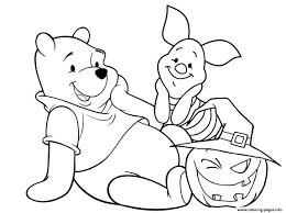 Winnie the pooh halloween coloring pages. Winnie The Pooh Halloween Coloring Pages Printable