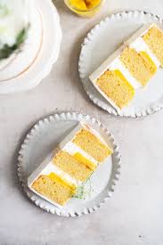 Olive Oil Layer Cake With Meyer Lemon Curd And Rosemary German Buttercream Recipe Christmas Recipes Appetizers Lemon Curd Layer Cake