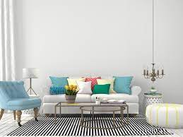 The pillows and the throw are cohesive with the color palette and are spread out so as to not crowd the sofa. Fresh Ideas For Decorating With Throw Pillows And Blankets