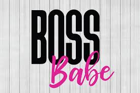 Boss Babe Svg Girl Boss Svg Girl Power Svg Dxf File Cuttable File By Bnr Designs Thehungryjpeg Com