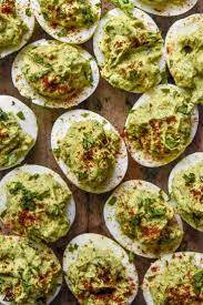 Keto Avocado Deviled Eggs Guacamole Deviled Eggs Recipe Avocado Deviled Eggs Avocado Recipes Avocado Deviled Eggs Recipe