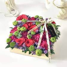 Luxury Flower Arrangement Bouquet Gift Idea For Her For Women Fables Of Fantasy Flower Luxury Flower Arrangement Purple Flower Bouquet Flower Arrangements