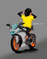 Crdtz Salman Ayz Ktmrc200 Motorcycle Page Bike Drawing Motorbike Art Bike Sketch