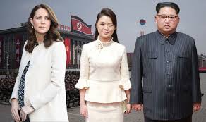 She was first identified as the wife of the north korean supreme leader in 2012 during coverage of an amusement park opening in pyongyang. North Korea Kim Jong Un S Wife Is Taking Secret Fashion Tips From Kate Middleton Royal News Express Co Uk