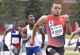 He won the silver medal in the 200 m and bronze medals in both the 100 m and 4×100 m relay at the 20. Andre De Grasse Might Be Rich But He S Budgeting For The Future The Globe And Mail