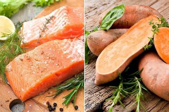6 công thức nấu cháo cá hồi khoai lang cho bé thêm dinh dưỡng