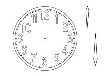 In erster linie dient das zifferblatt der anzeige der uhrzeit, doch auch andere informationen können dargestellt werden: Uhren Und Uhrzeit Arbeitsblatter Lernuhr Basteln