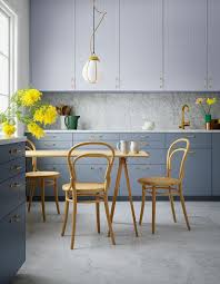 Kitchen Built On Ikea Metod Cabinets This Two Toned Kitchen Has Upper Cabinet Doors In Pale Lila Modern Kitchen Design Kitchen Renovation Kitchen Inspirations