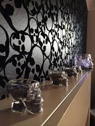 The most common wallpaper skull material is fabric. Skulls Wallpaper By Barbara Hulanicki Gothic Wall Coverings By Graham Brown Skull Wallpaper Black Wallpaper Gothic Wall
