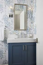 Color Reveal Pantone S 2020 Classic Blue Carla Bast Design Powder Room Decor Powder Room Remodel Powder Room Design
